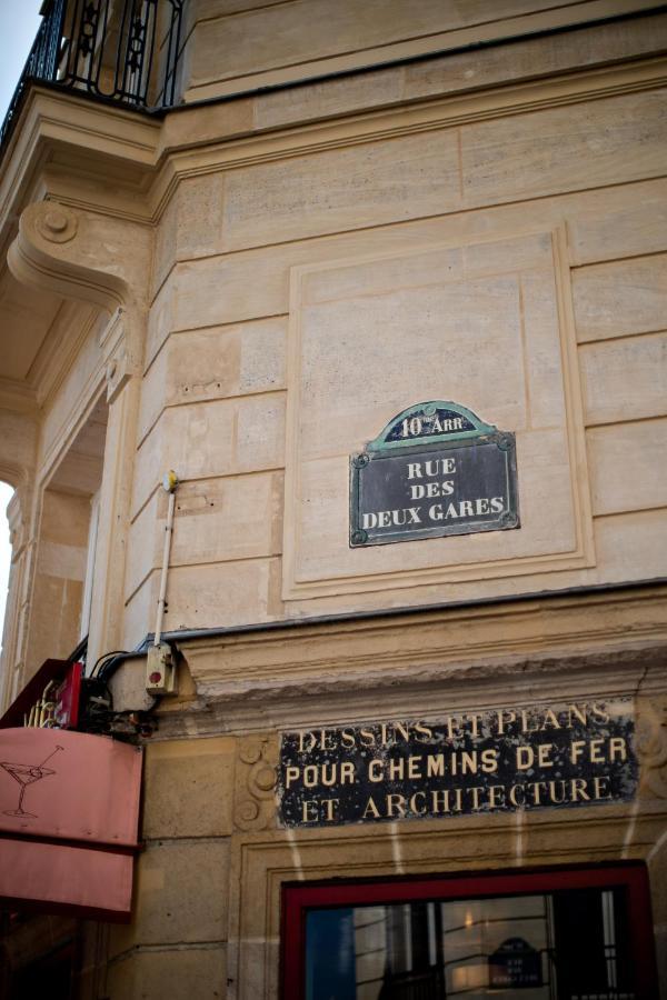 Hotel Les Deux Gares Paris Eksteriør bilde